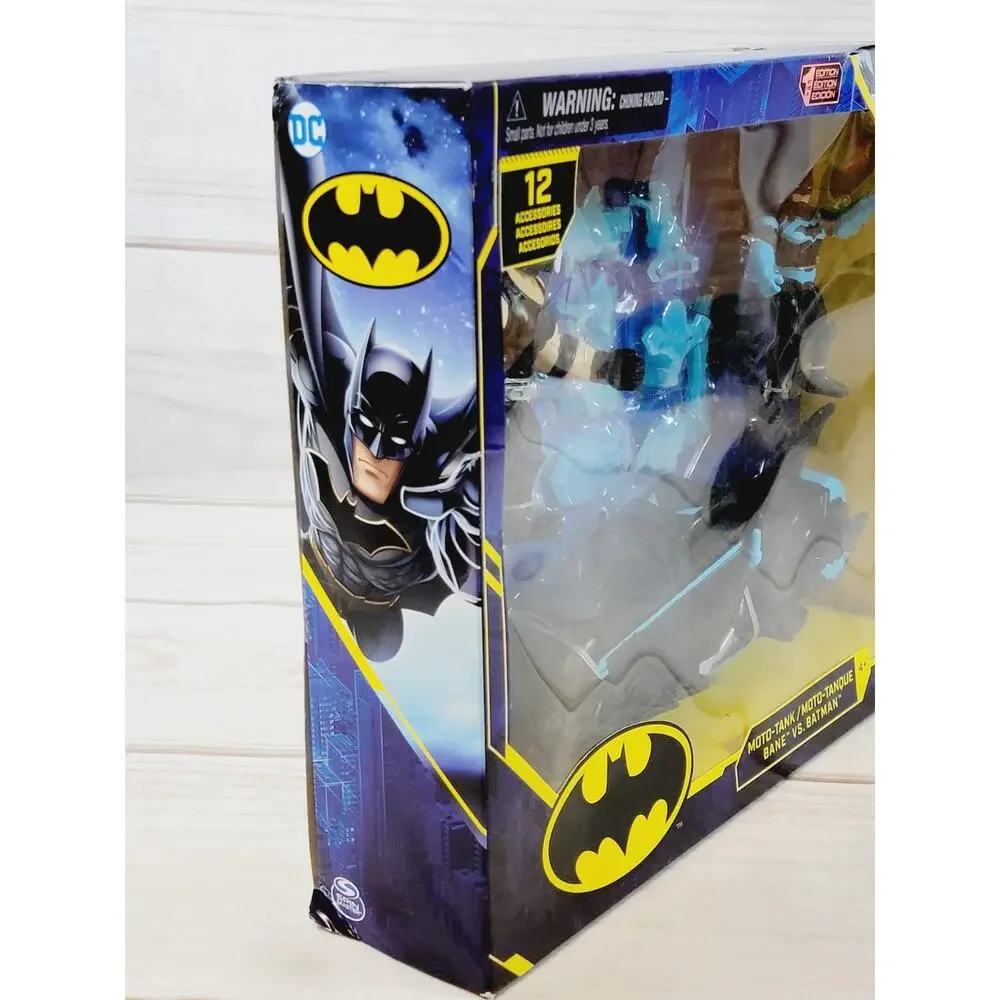Batman DC Moto-Tank/Moto-Tanque Bane Vs Batman 1st Edition w/ 12 Accessories